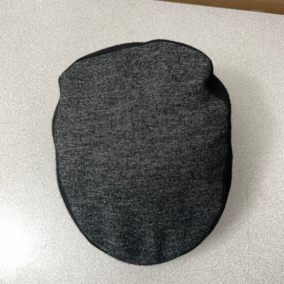 Yohji Yamamoto Adidas Y3 Flat Cap Hat Womens Small 28cm Black Grey Driving - Picture 5 of 8